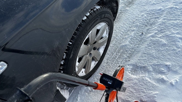 Эксперимент ГАИ в Гомеле: как «работает» летняя резина на зимней дороге