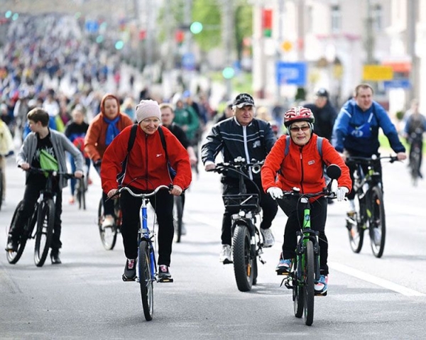 «Нас много!» В Гомеле открыли новый велосезон