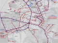 Схема маршрутов общественного транпорта